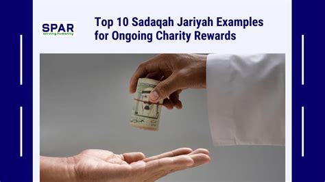 sadaqa jariya exemples.
